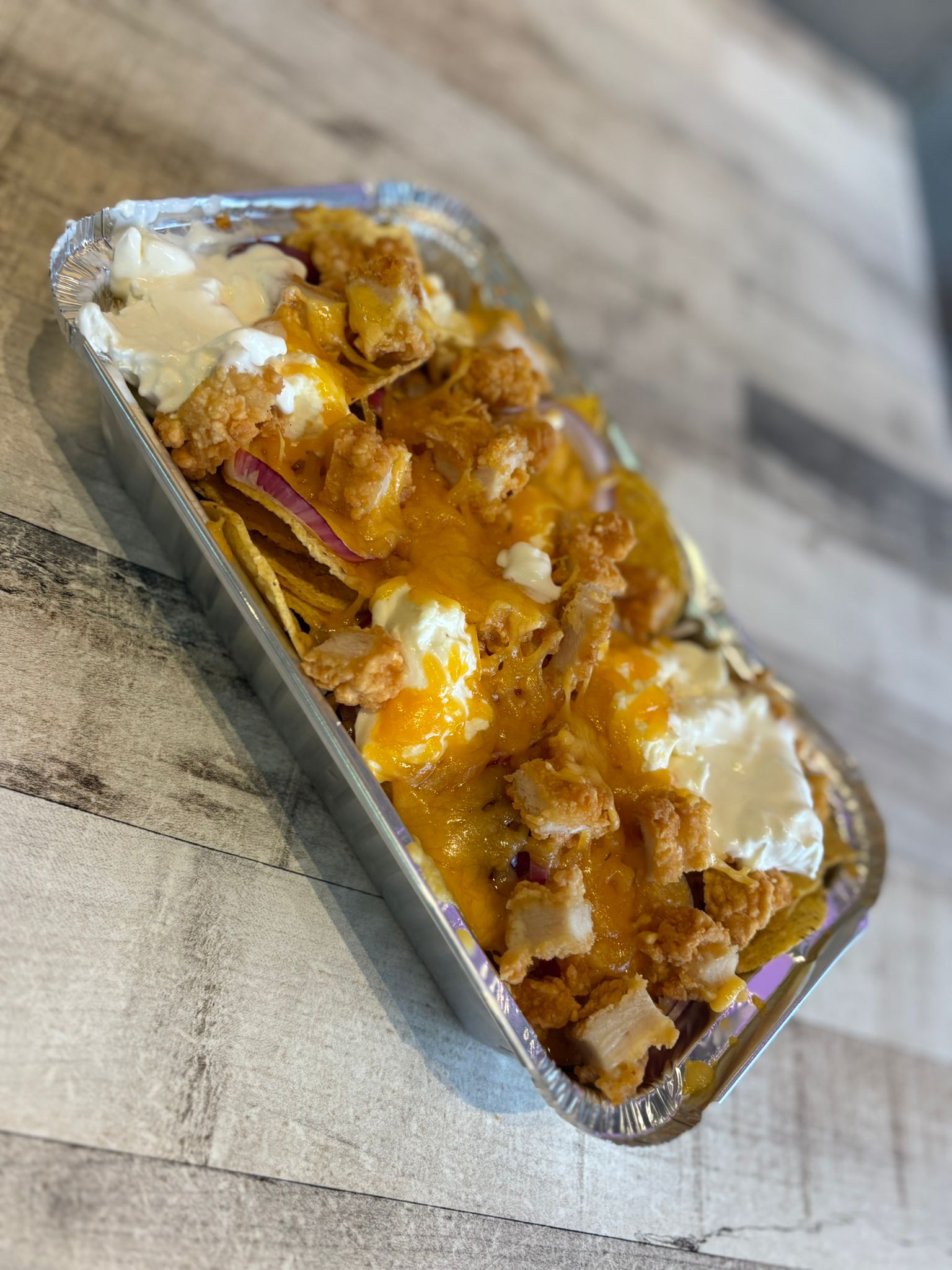 Nacho's met krokante kip