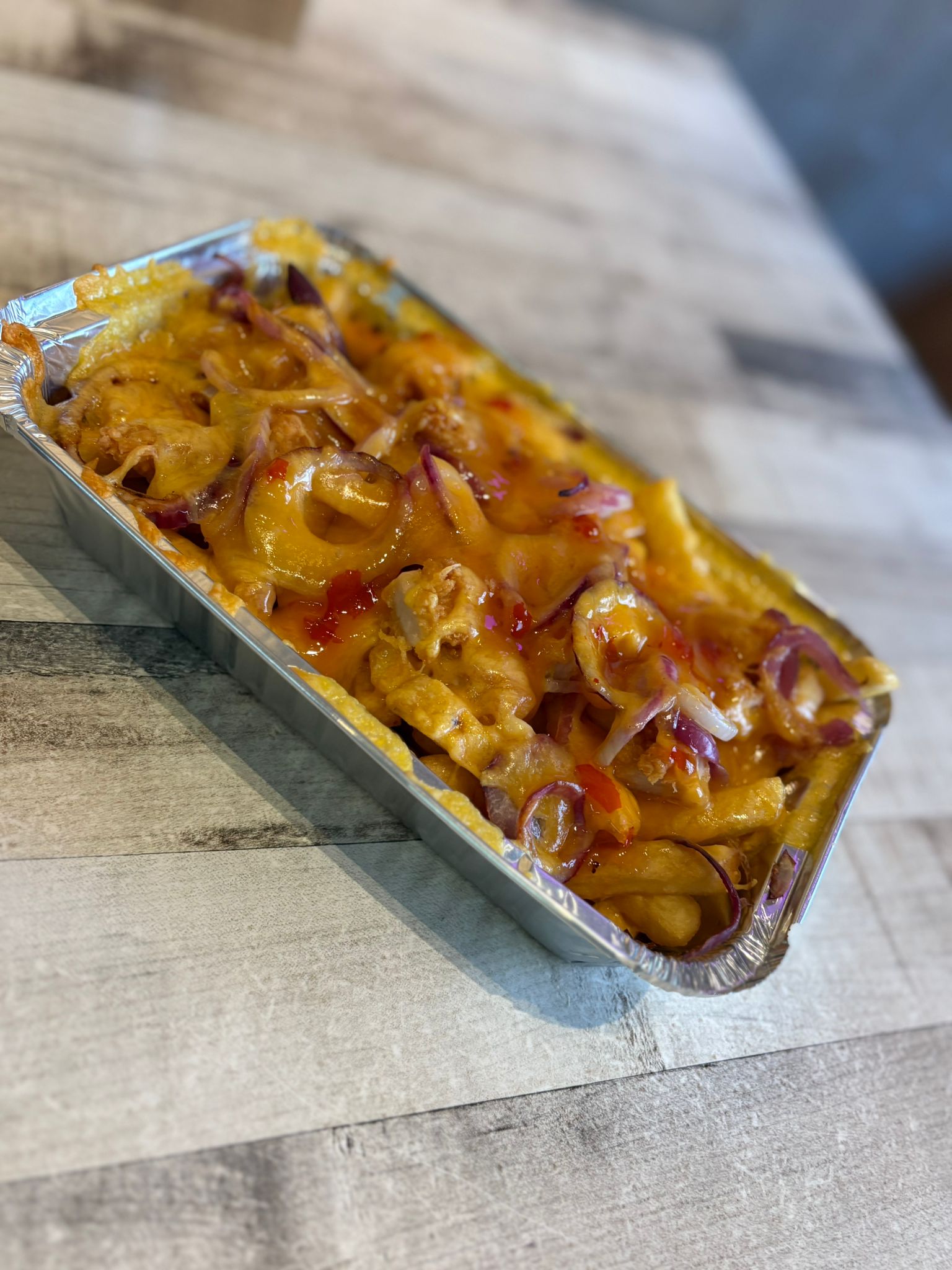 Loaded Fries Krokante Kip