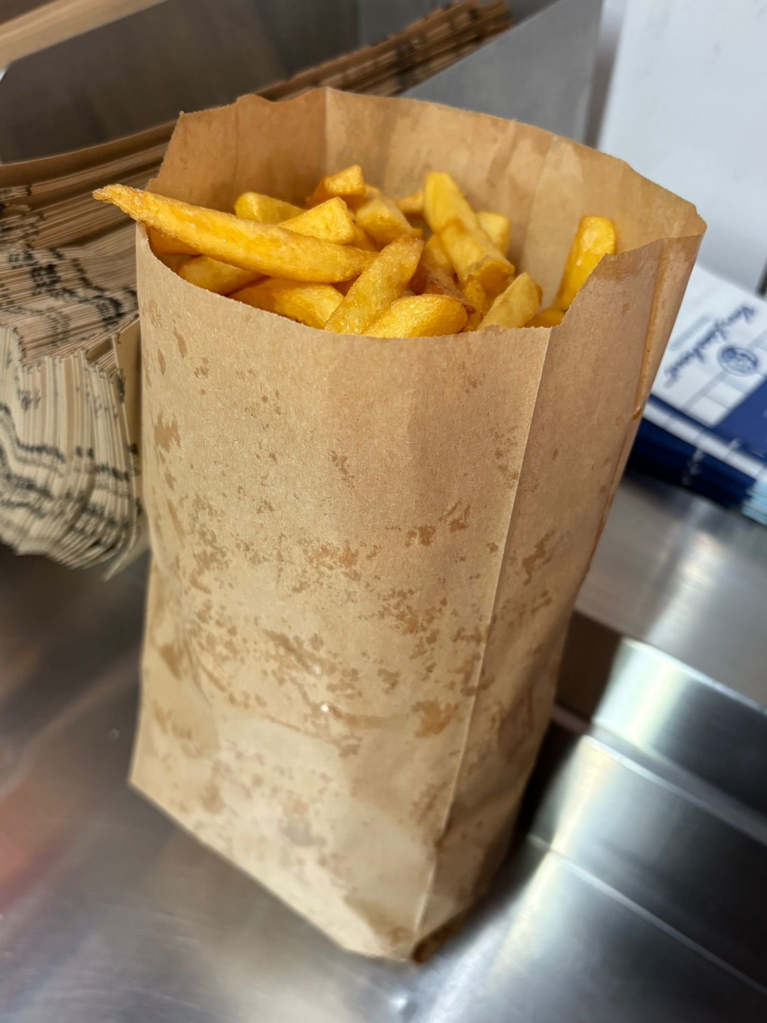 Kleine gezinszak friet