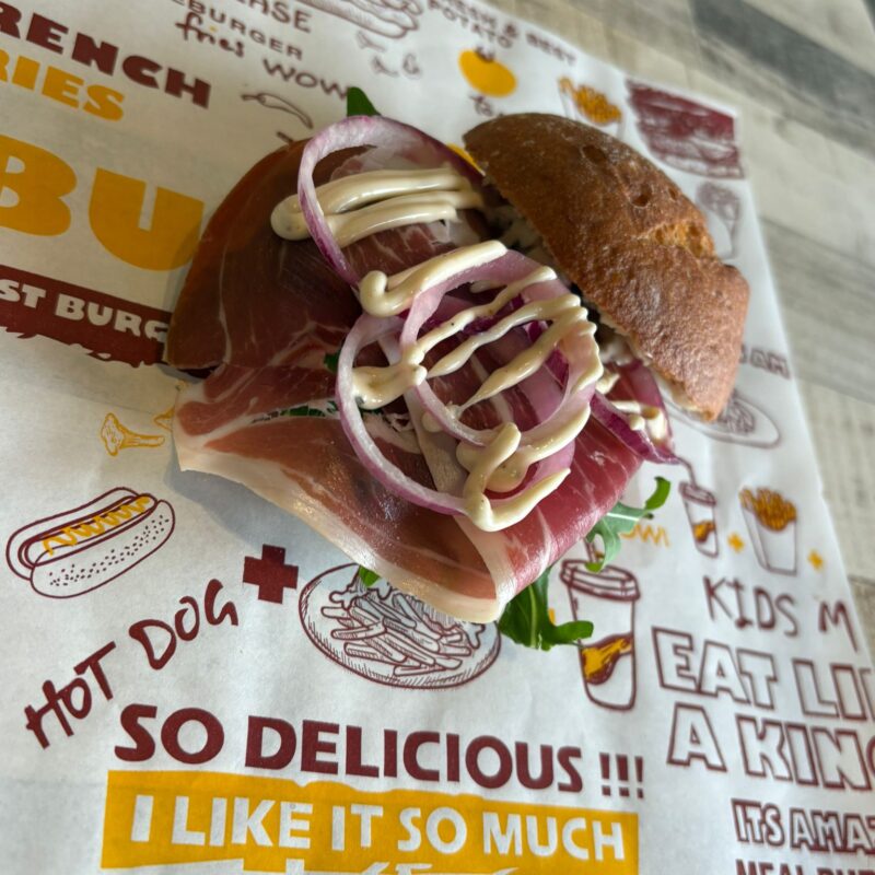 Broodje parmaham glutenvrij