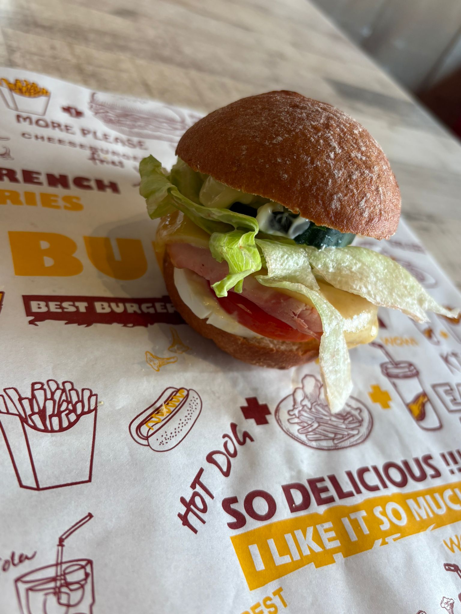 Broodje smos glutenvrij