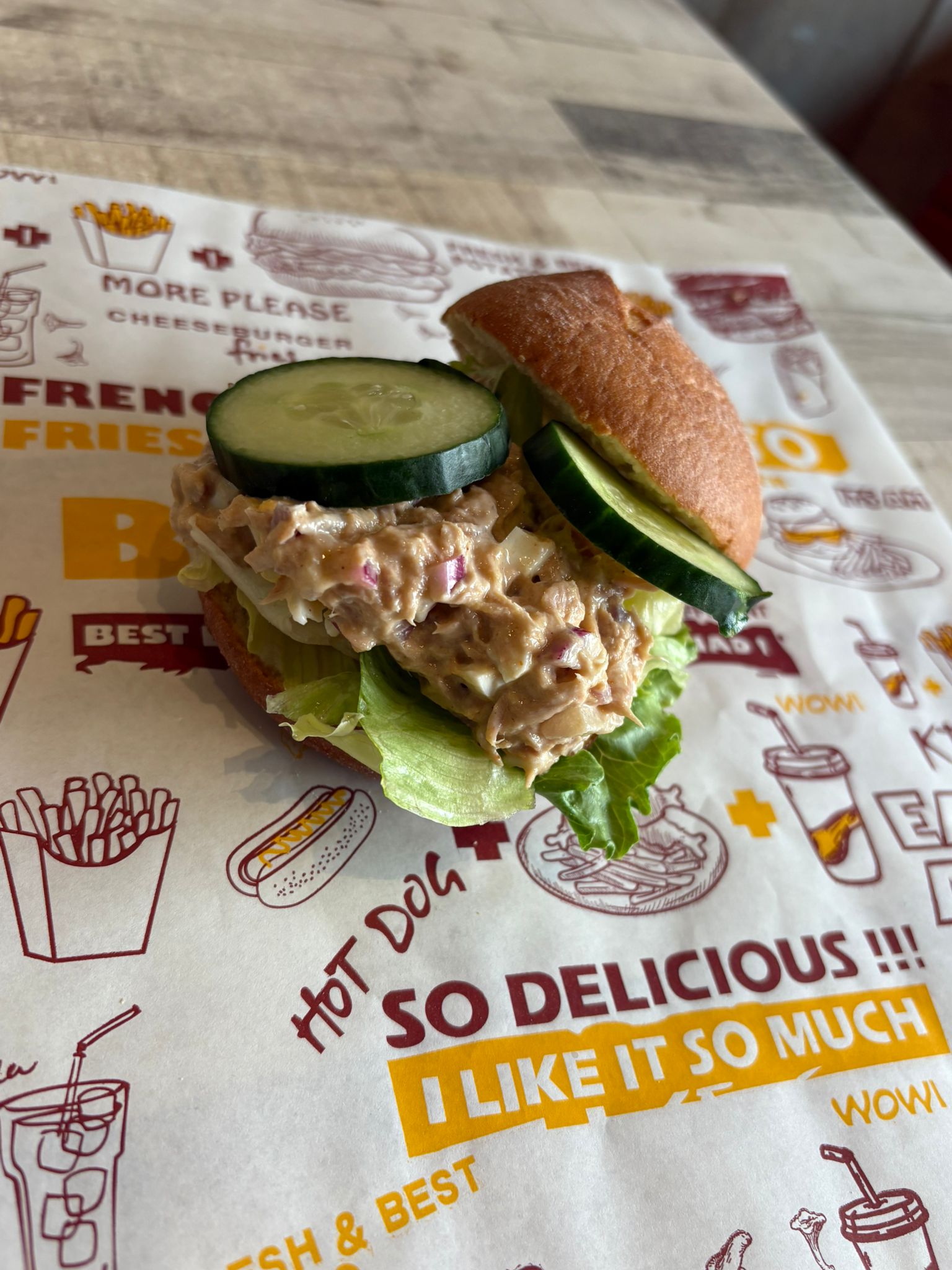 Broodje tonijn glutenvrij