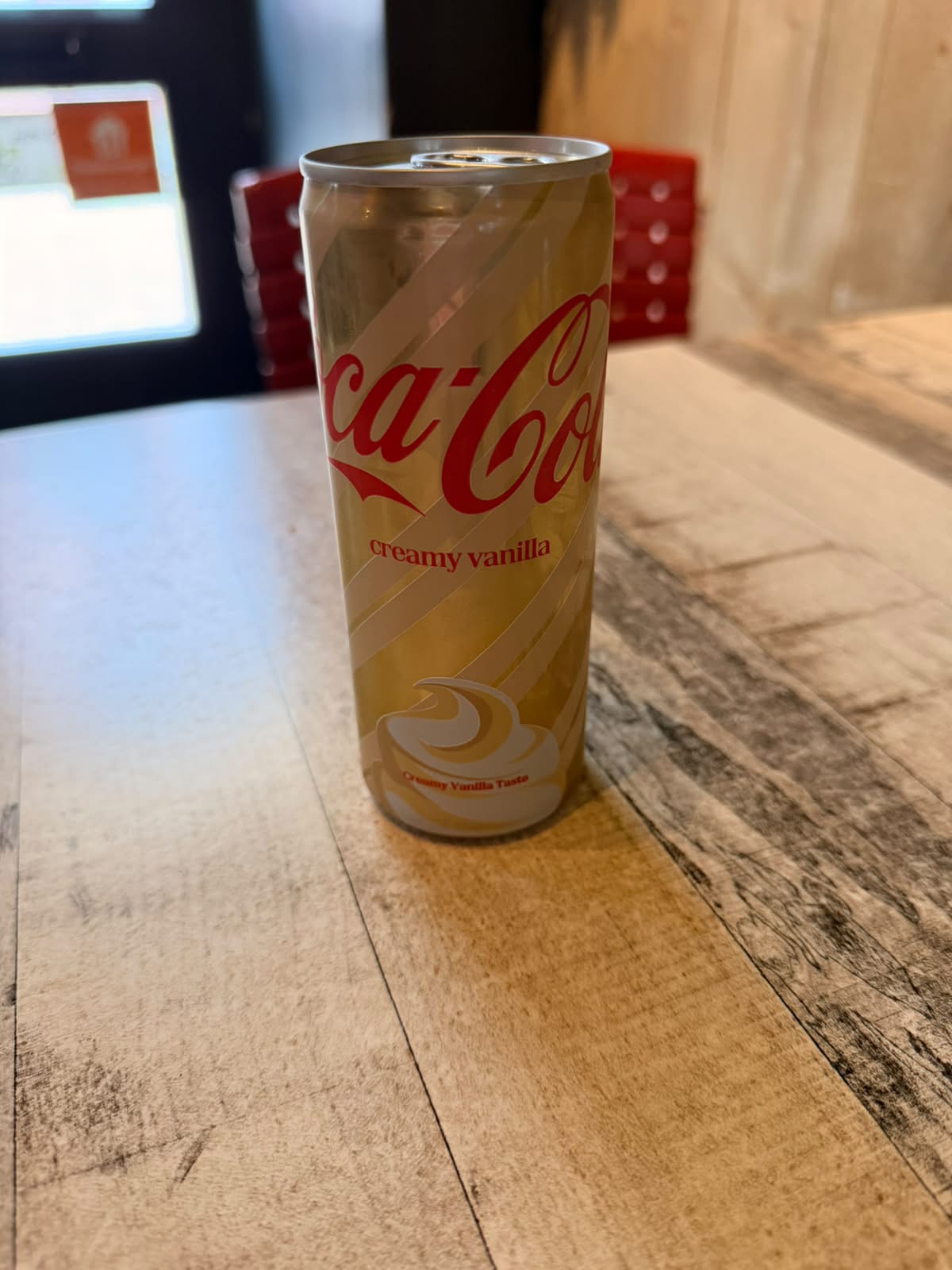 Maand drankje Coca Cola Creamy